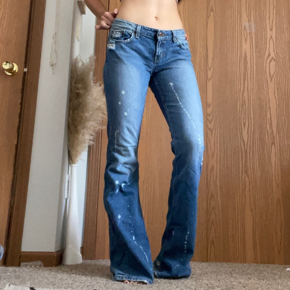 Vintage Y2K BKE Buckle brand Super Low-Rise Flare Jeans